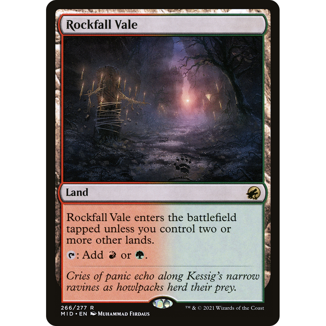 Rockfall Vale (MID-266) - Innistrad: Midnight Hunt
