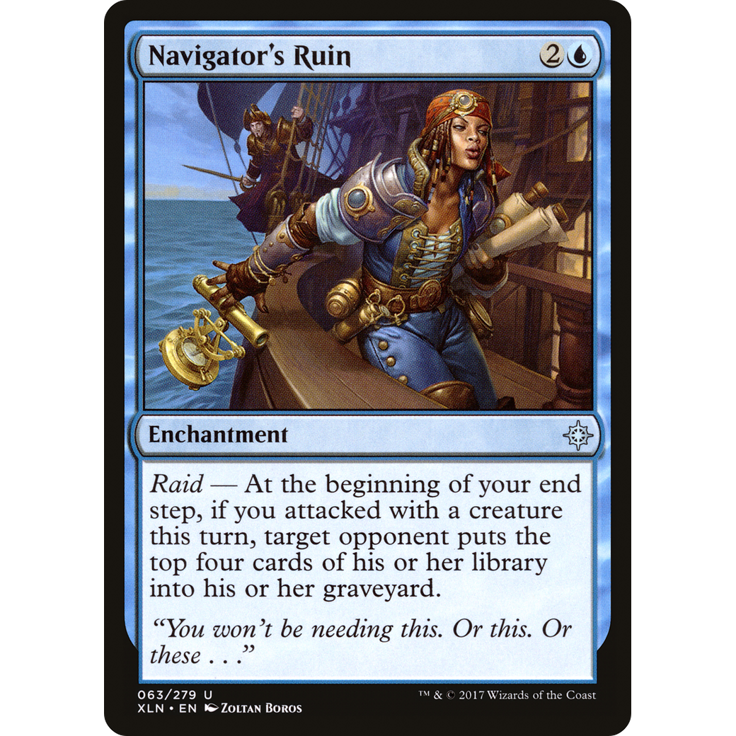 Navigator's Ruin (XLN-063) - Ixalan Foil