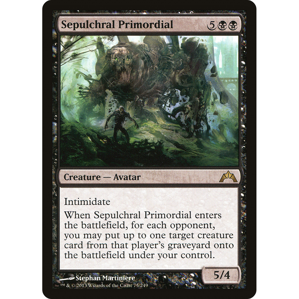 Sepulchral Primordial (GTC-075) - Gatecrash Foil