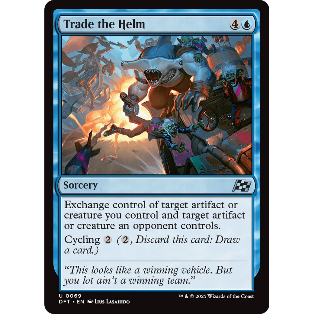 Trade the Helm (DFT-069) - Aetherdrift Foil