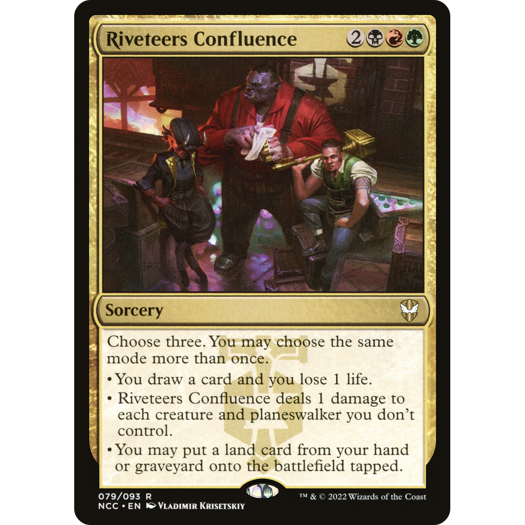 Riveteers Confluence (NCC-079) - New Capenna Commander