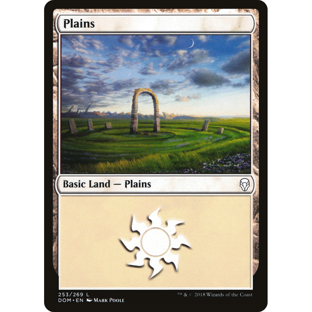 Plains (253) (DOM-253) - Dominaria