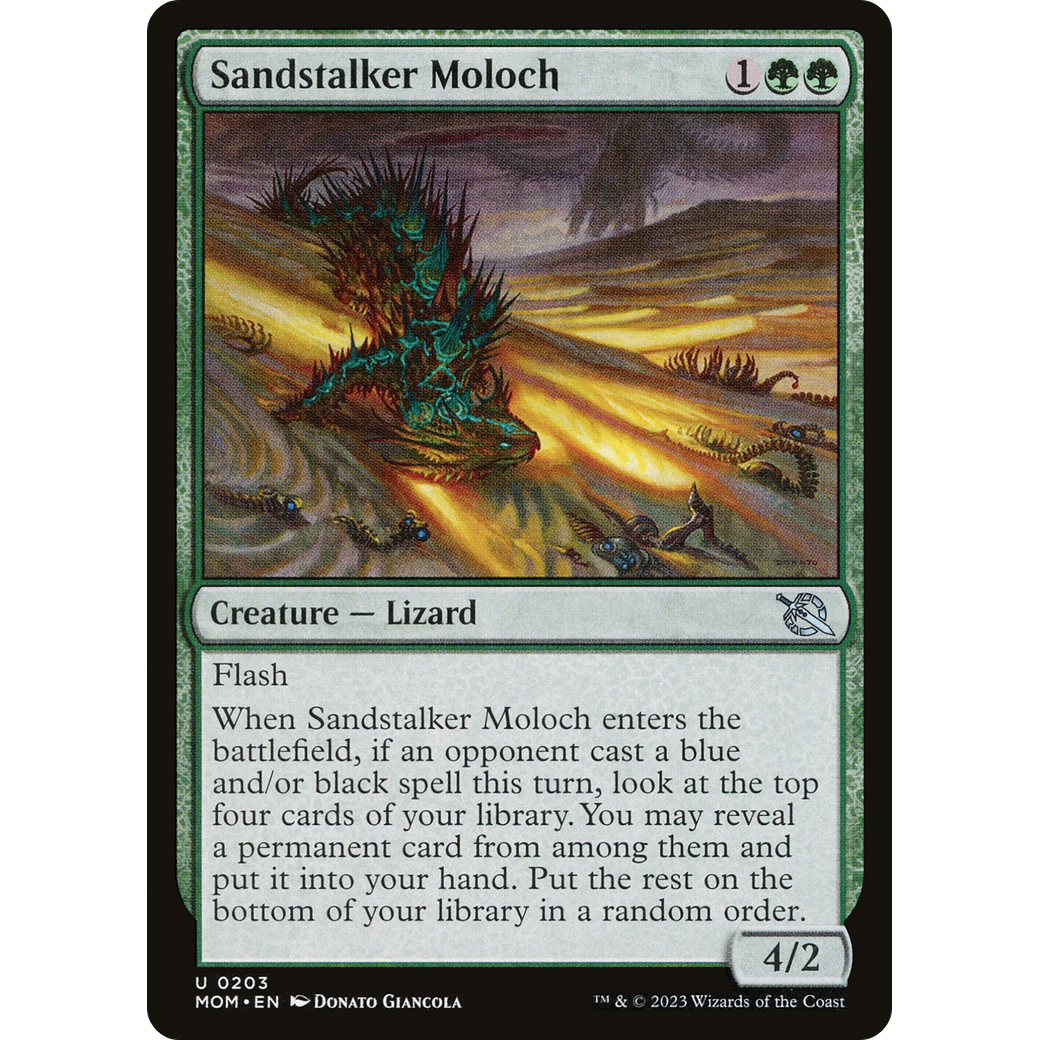 Sandstalker Moloch (MOM-203) - March of the Machine