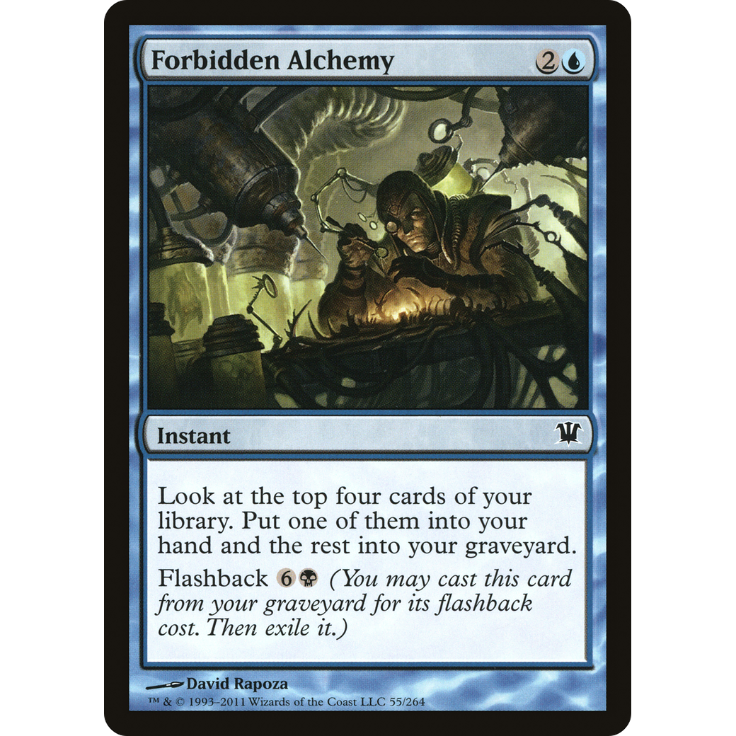 Forbidden Alchemy (ISD-055) - Innistrad Foil