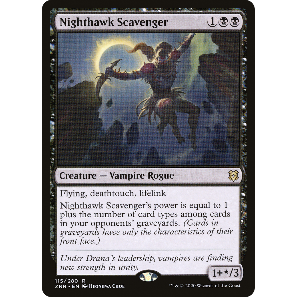 Nighthawk Scavenger (ZNR-115) - Zendikar Rising