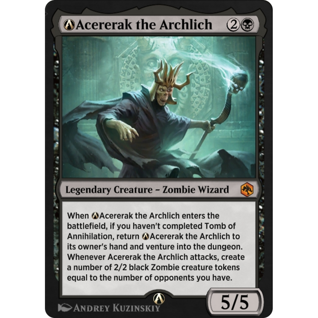 A-Acererak the Archlich (AFR-A-87) - Adventures in the Forgotten Realms