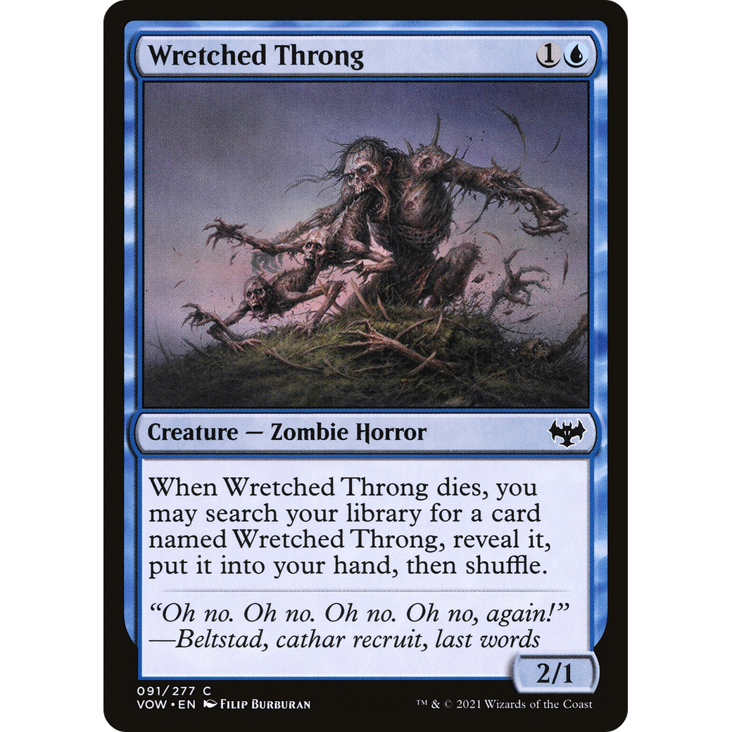 Wretched Throng (VOW-091) - Innistrad: Crimson Vow