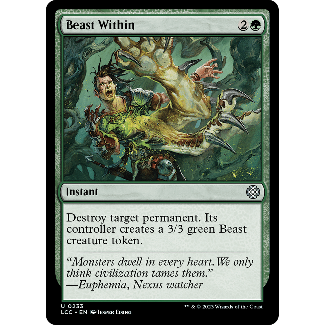 Beast Within (LCC-233) - The Lost Caverns of Ixalan Commander