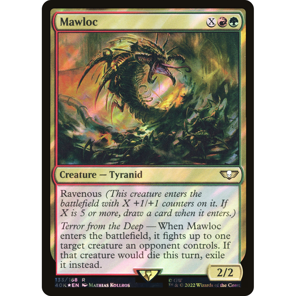Mawloc (40K-133) - Warhammer 40,000 Commander Foil