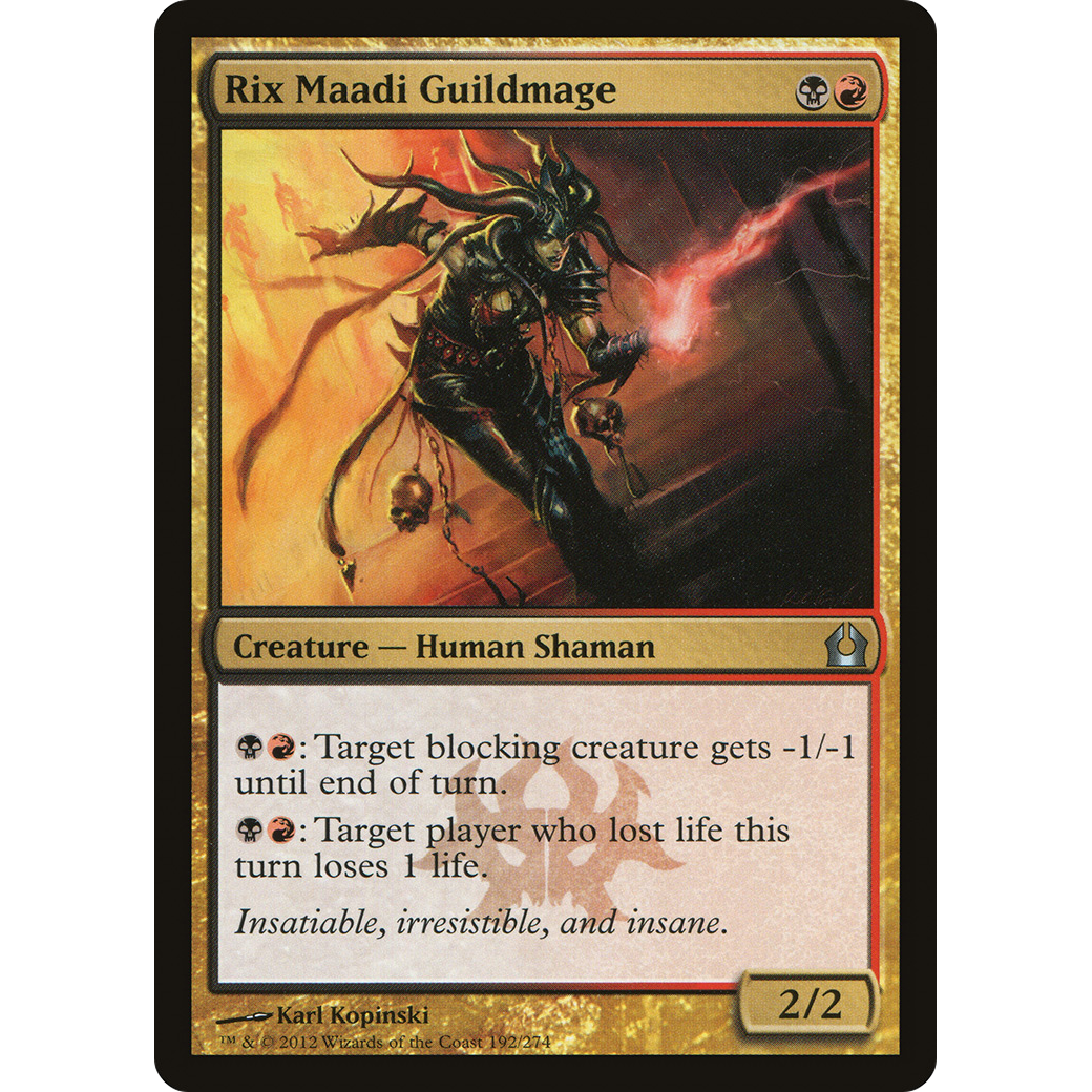 Rix Maadi Guildmage (RTR-192) - Return to Ravnica