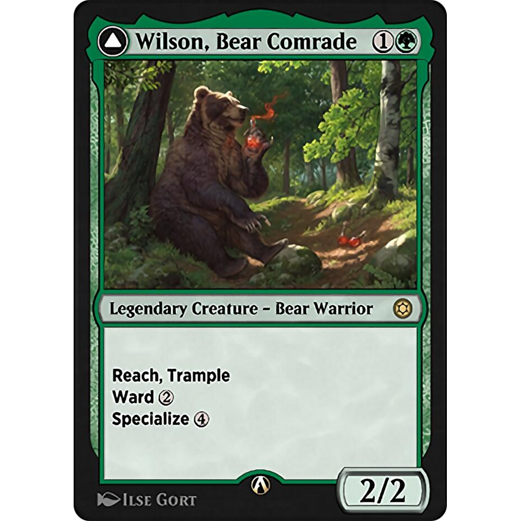 Wilson, Bear Comrade (HBG-019) - Alchemy Horizons: Baldur's Gate