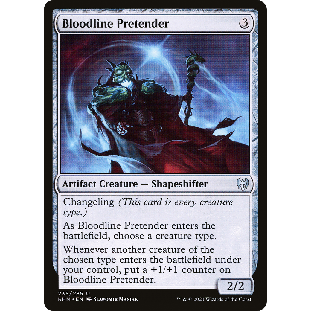 Bloodline Pretender (KHM-235) - Kaldheim Foil