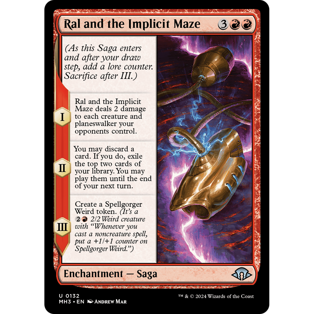 Ral and the Implicit Maze (MH3-132) - Modern Horizons 3