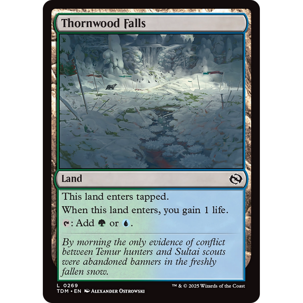 Thornwood Falls (TDM-269) - Tarkir: Dragonstorm