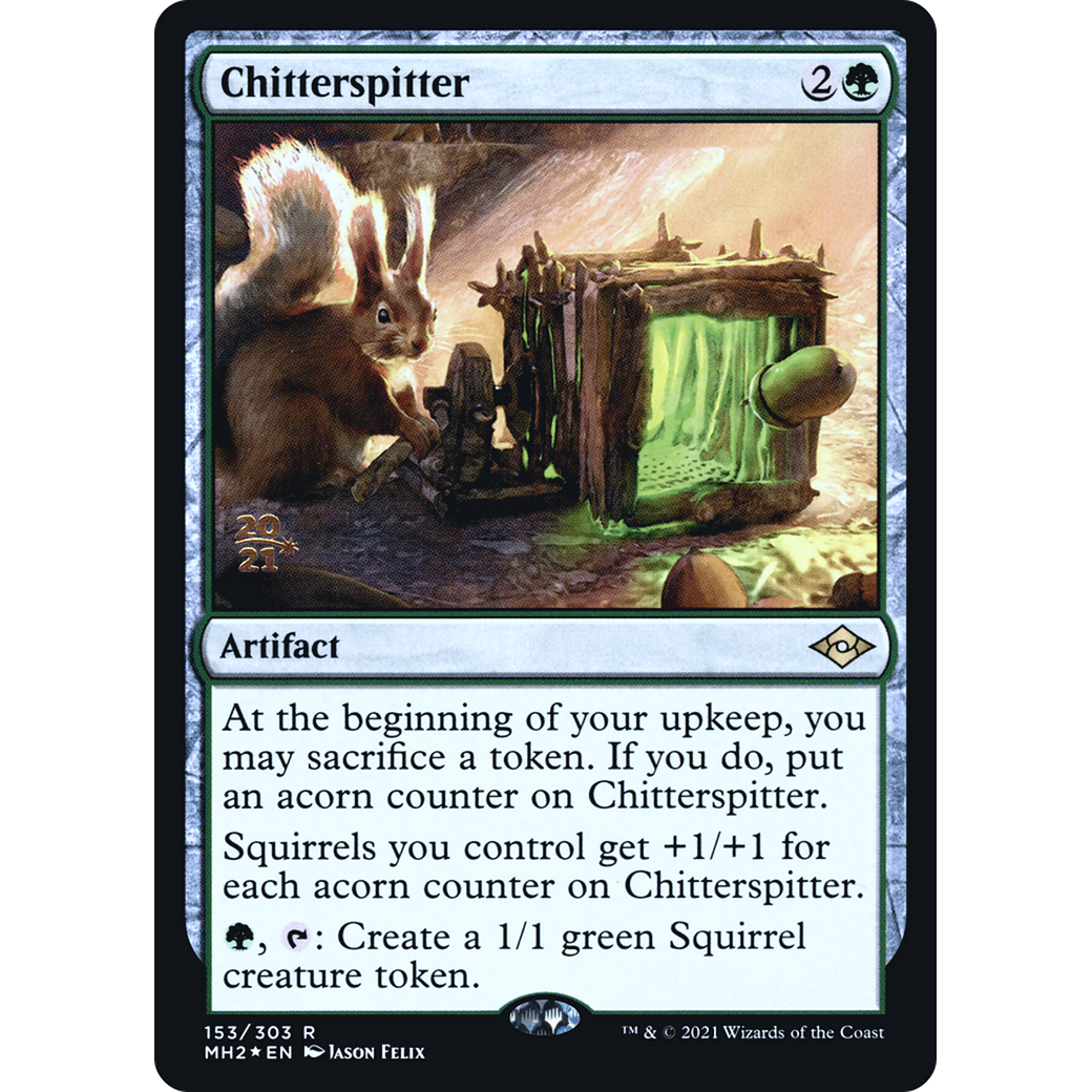 Chitterspitter (PRE-153) - Modern Horizons 2 Promos Foil