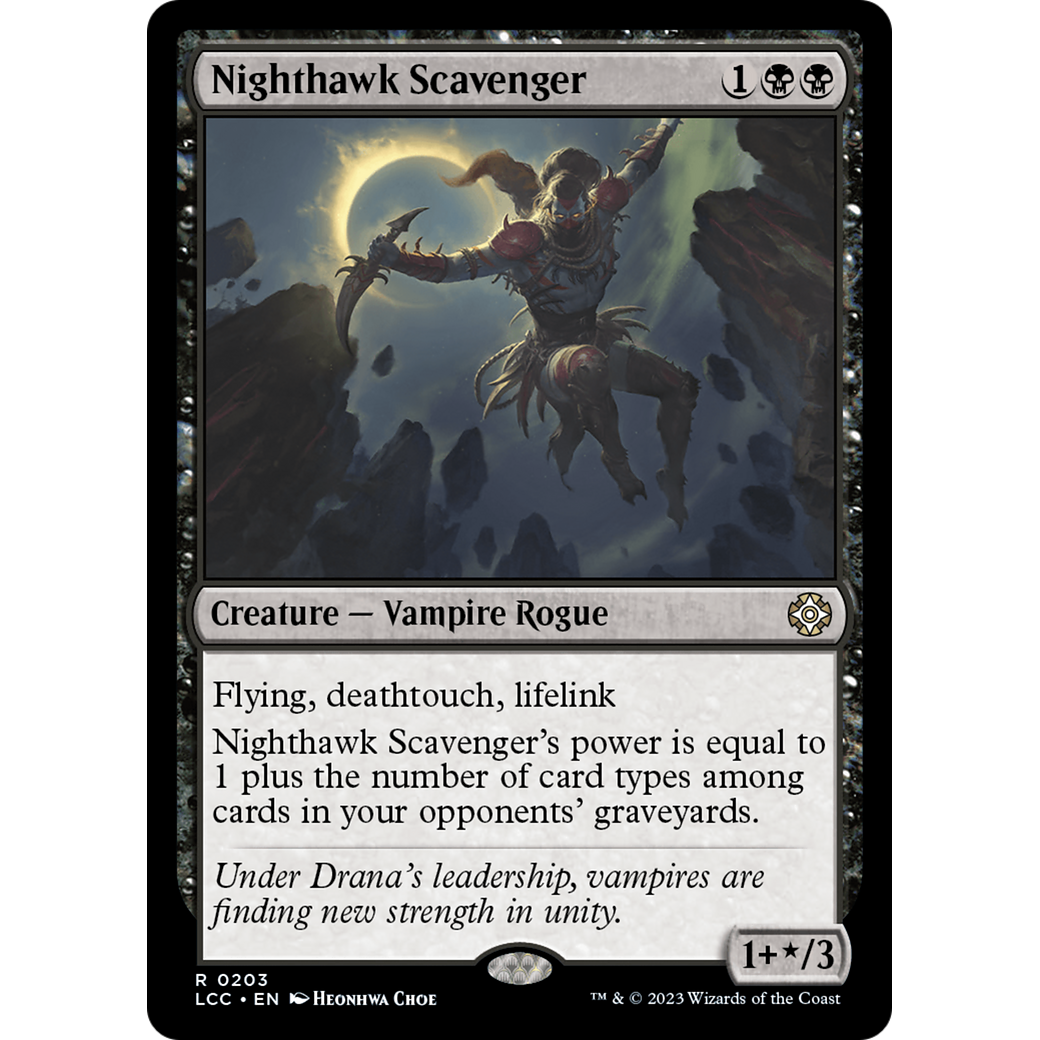 Nighthawk Scavenger (LCC-203) - The Lost Caverns of Ixalan Commander