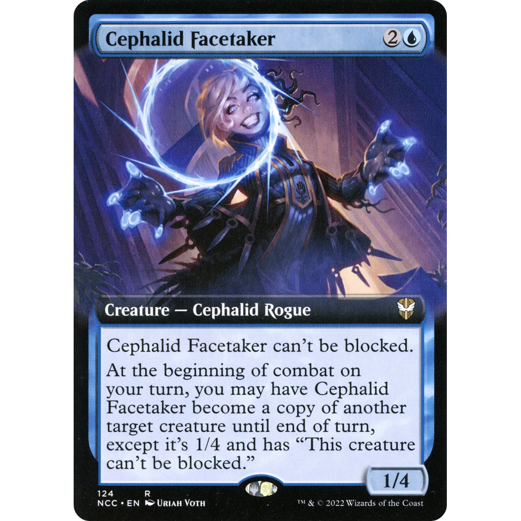 Cephalid Facetaker (Extended Art) (NCC-124) - New Capenna Commander: (Extended Art)