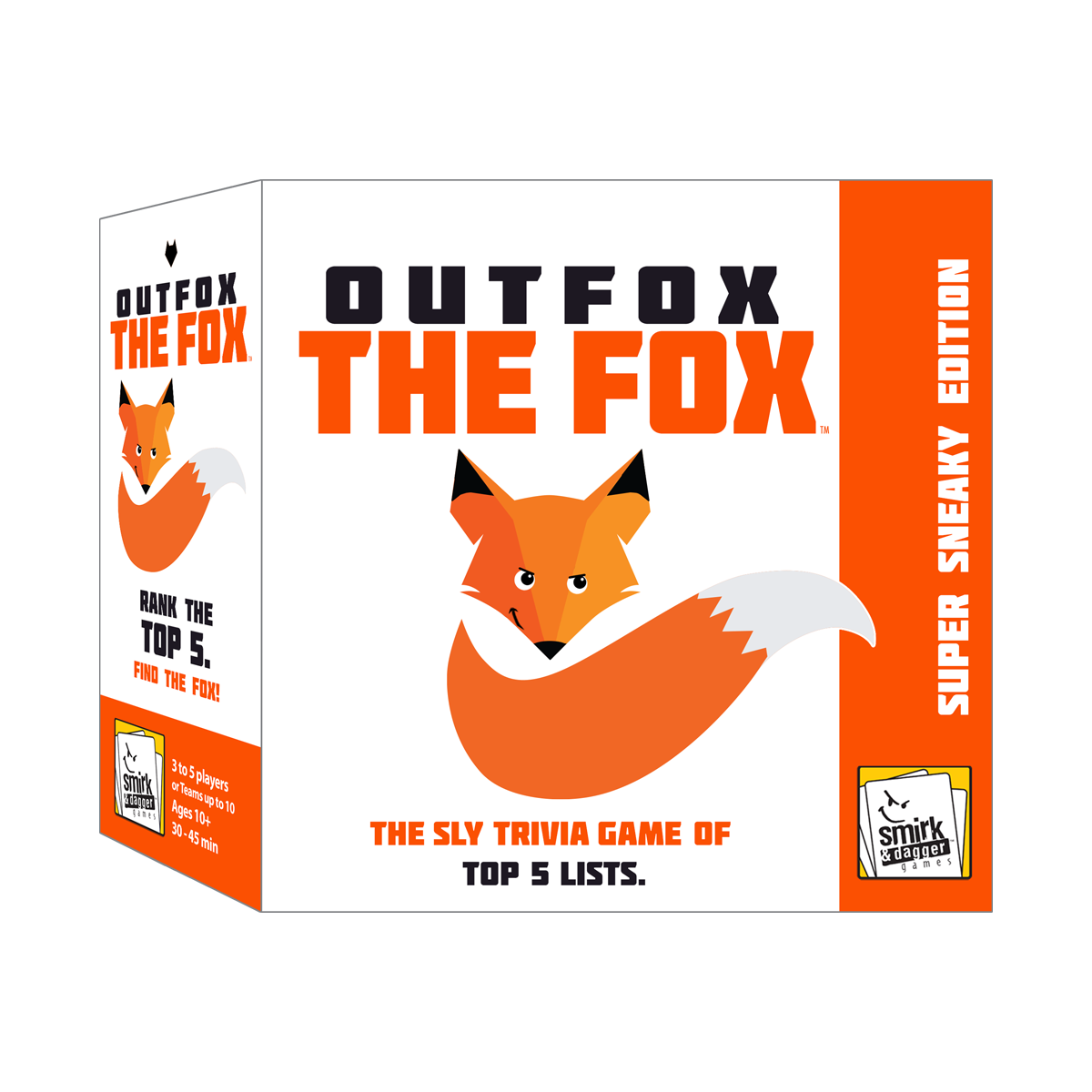 Outfox the Fox - A Sly Game of Top-5 Trivia for 3-10 Players