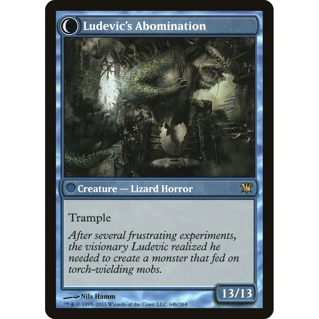 Ludevic's Test Subject (ISD-064) - Innistrad: (Double Faced Transform)
