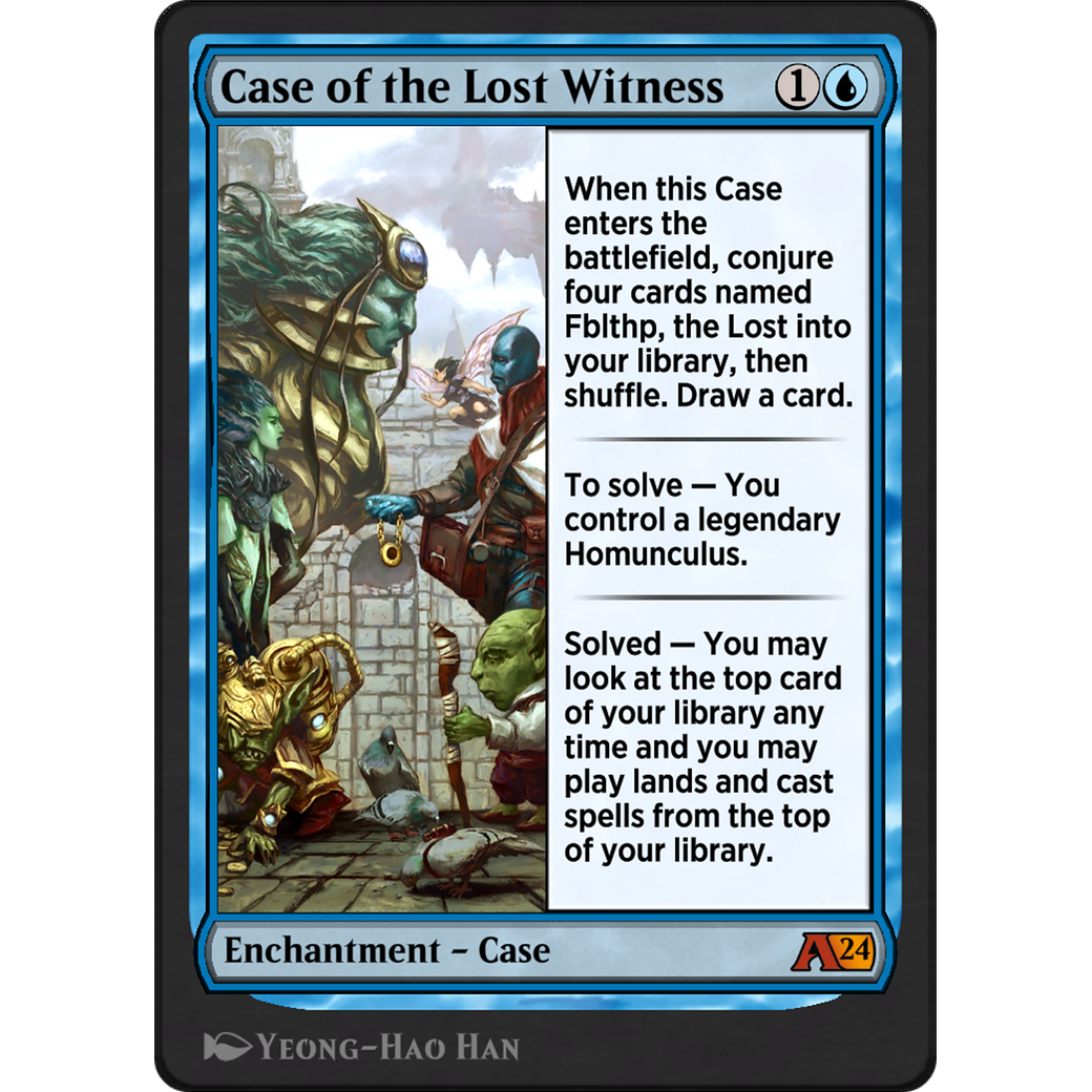 Case of the Lost Witness (YMKM-004) - Alchemy: Murders at Karlov Manor