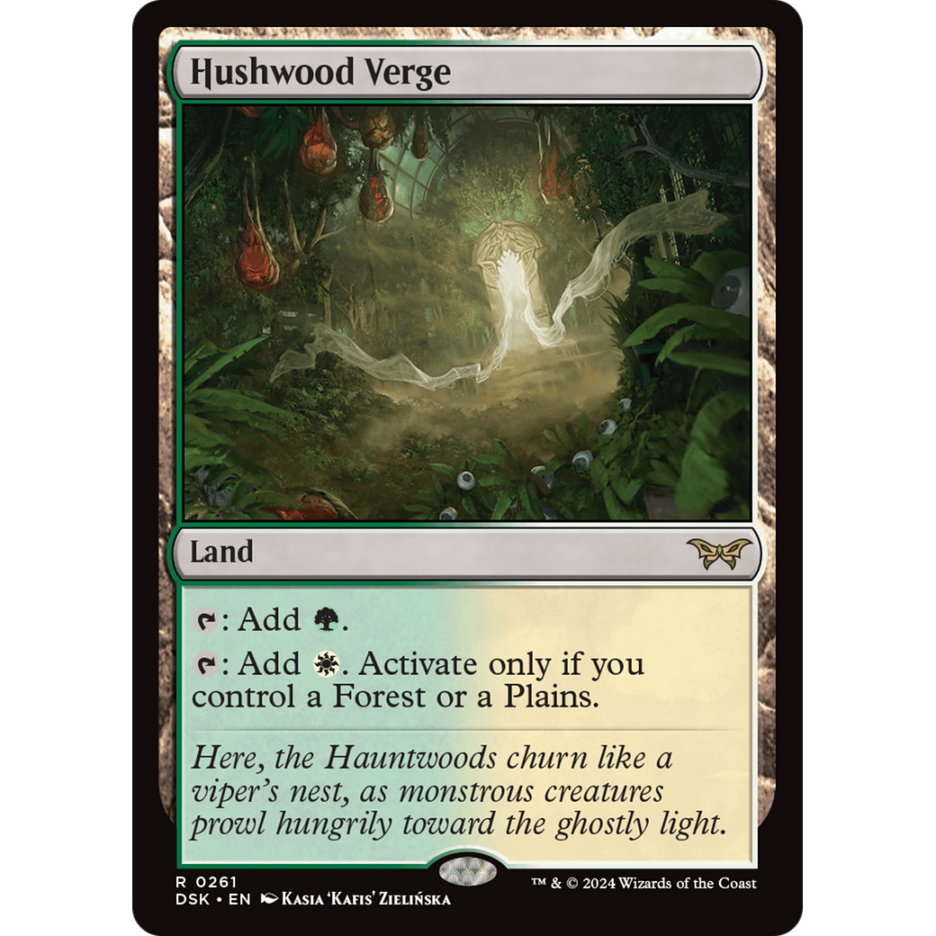 Hushwood Verge (DSK-261) - Duskmourn: House of Horror