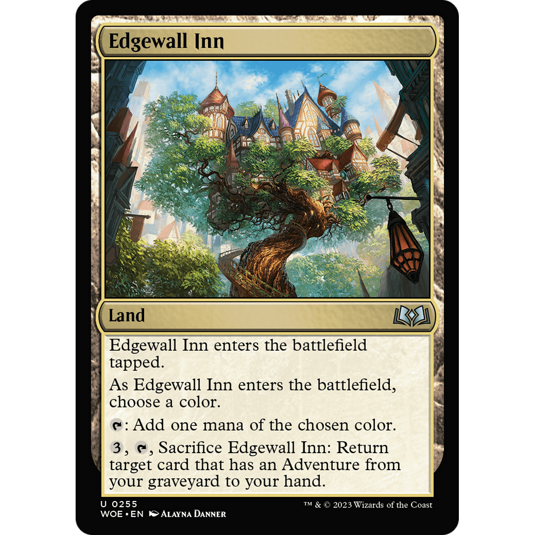 Edgewall Inn (WOE-255) - Wilds of Eldraine Foil
