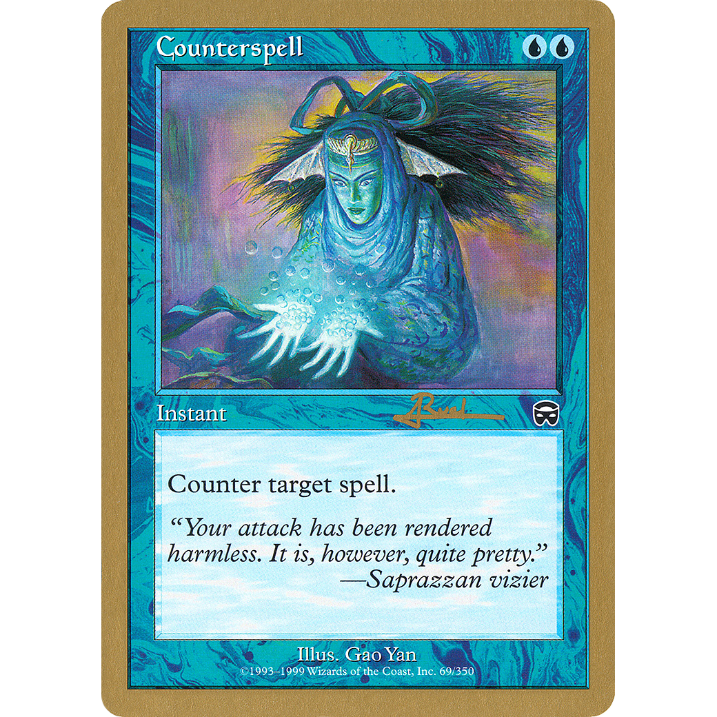 Counterspell - 2001 Antoine Ruel (MMQ) (WCD-) - World Championship Decks 2001