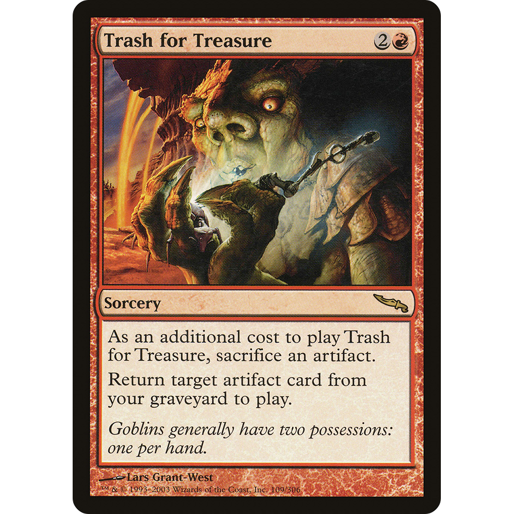 Trash for Treasure (MRD-109) - Mirrodin Foil