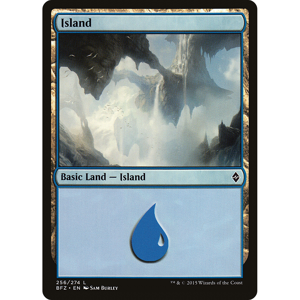 Island (256) (BFZ-256) - Battle for Zendikar