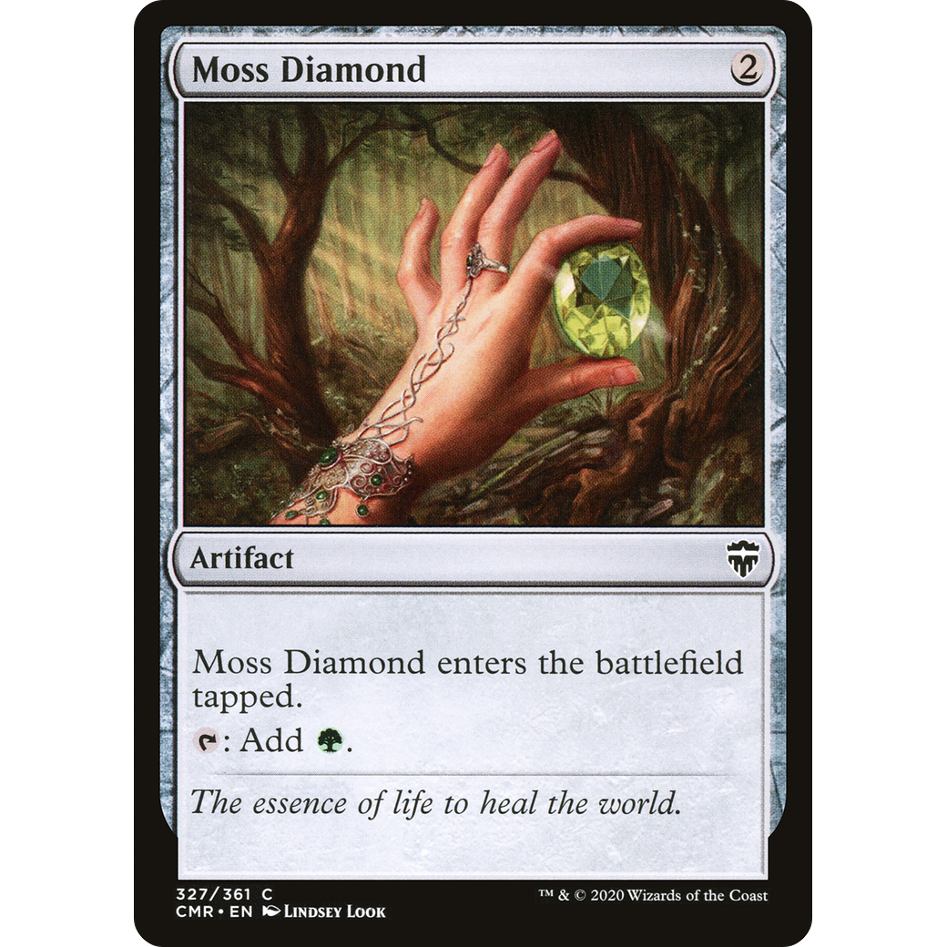 Moss Diamond (CMR-327) - Commander Legends