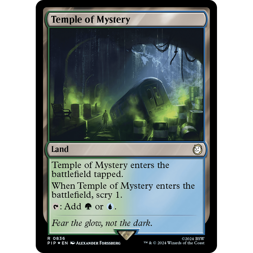 Temple of Mystery (PIP-836) - Fallout Foil