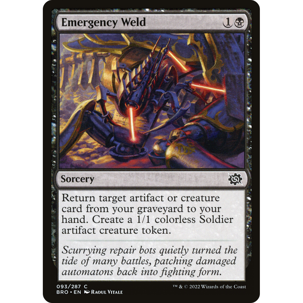 Emergency Weld (BRO-093) - The Brothers' War