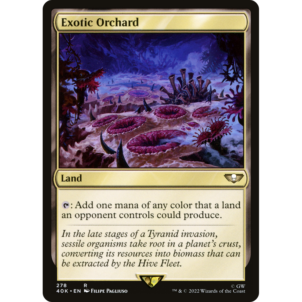 Exotic Orchard (40K-278) - Warhammer 40,000 Commander