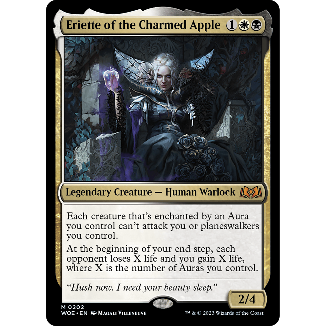 Eriette of the Charmed Apple (WOE-202) - Wilds of Eldraine Foil