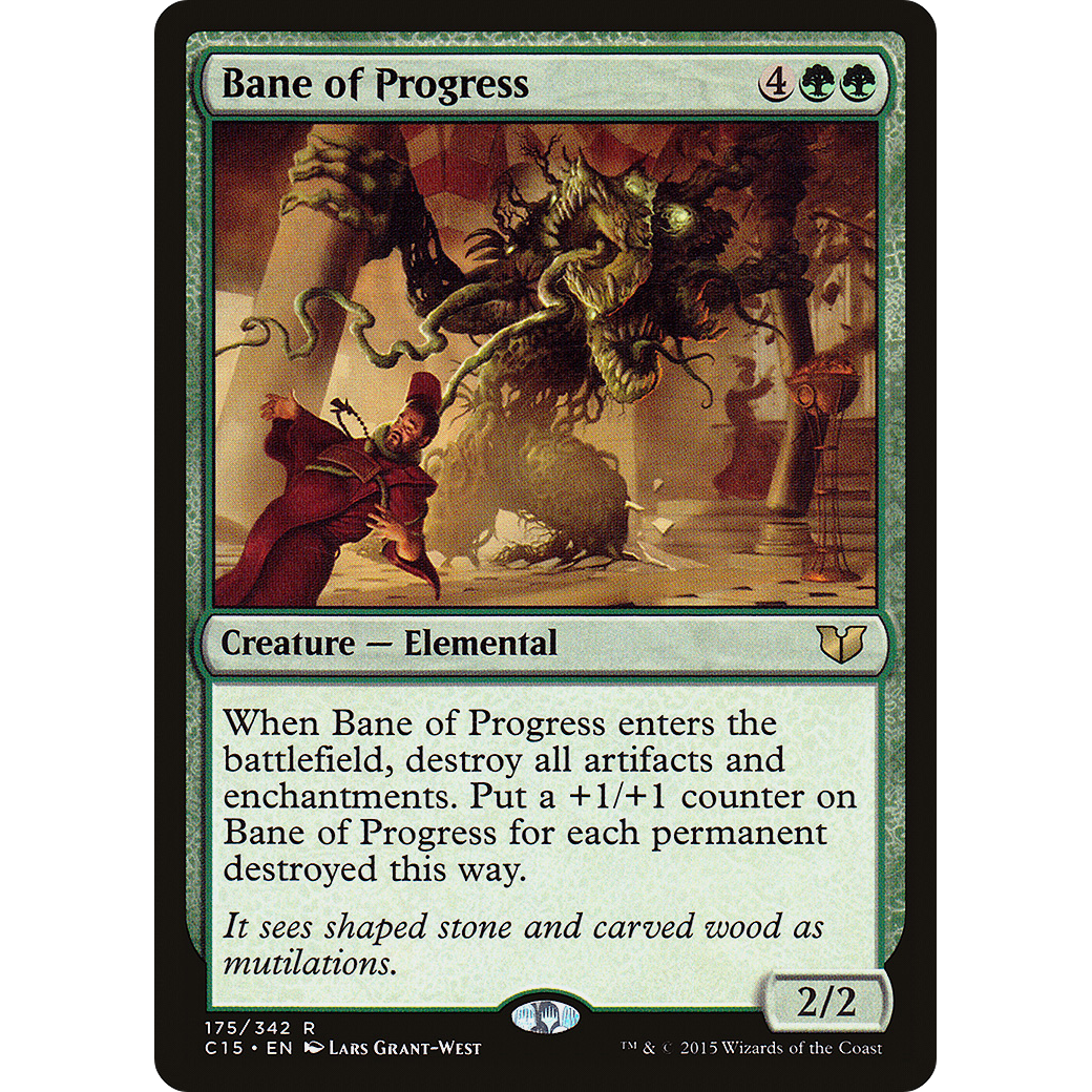 Bane of Progress (C15-175) - Commander 2015