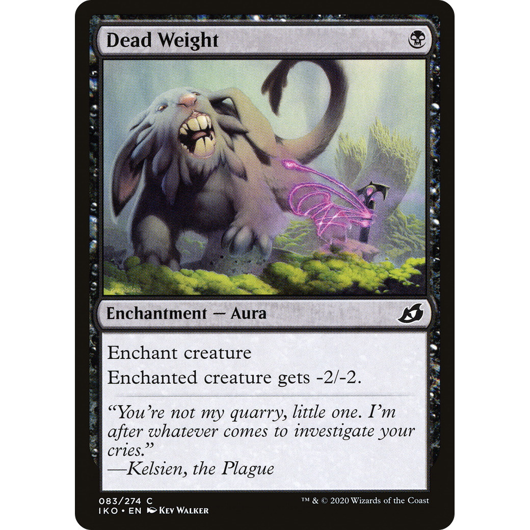 Dead Weight (IKO-083) - Ikoria: Lair of Behemoths Foil