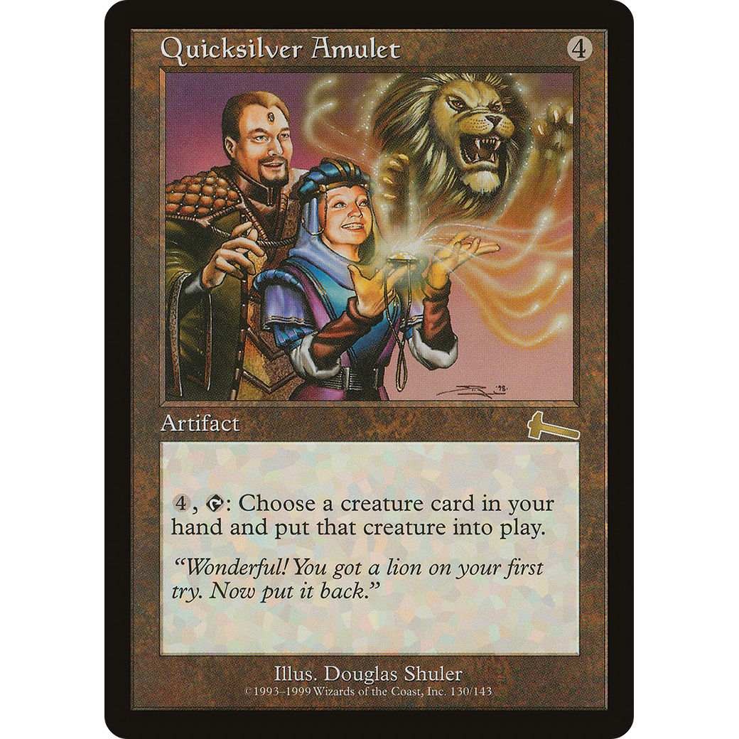 Quicksilver Amulet (ULG-130) - Urza's Legacy Foil