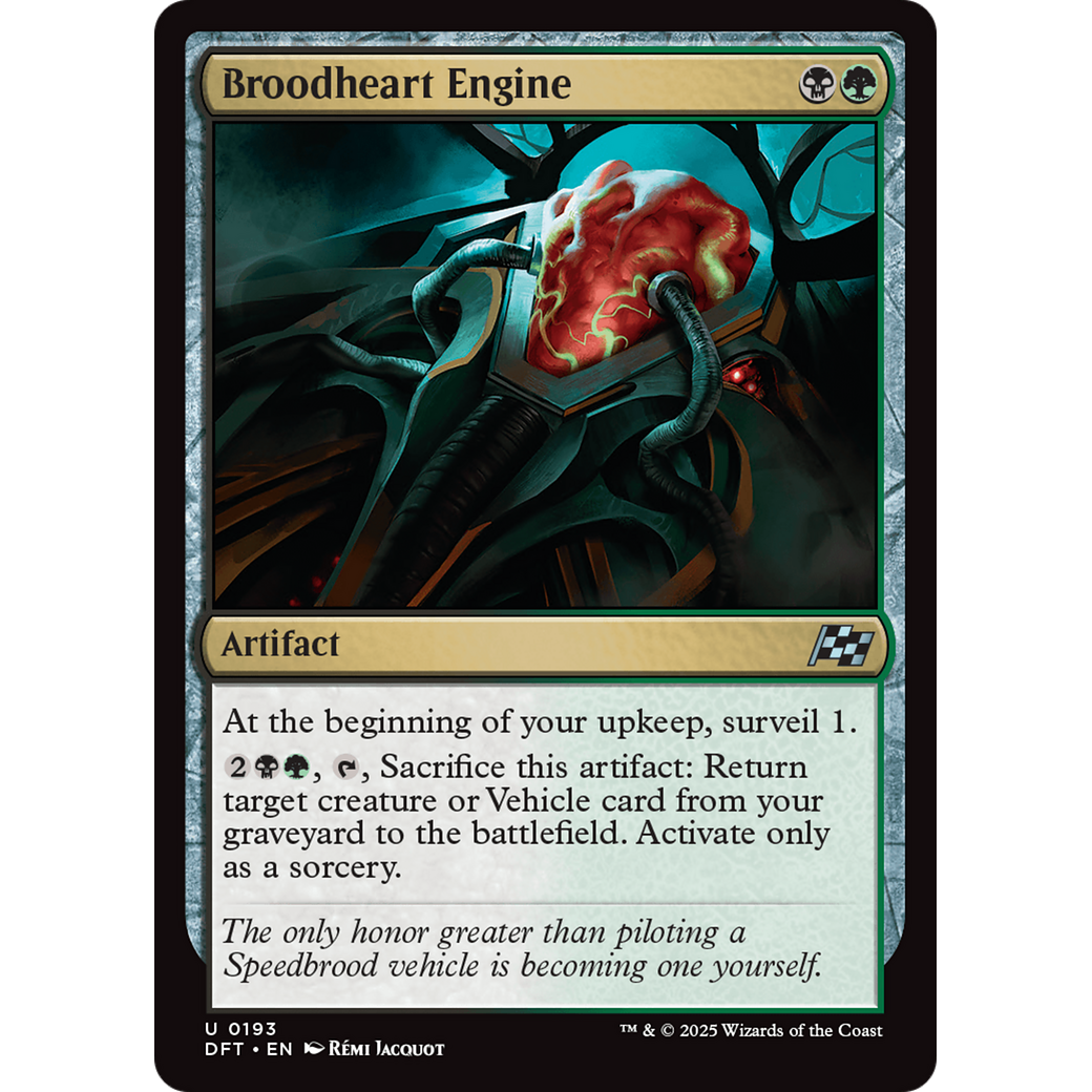 Broodheart Engine (DFT-193) - Aetherdrift Foil