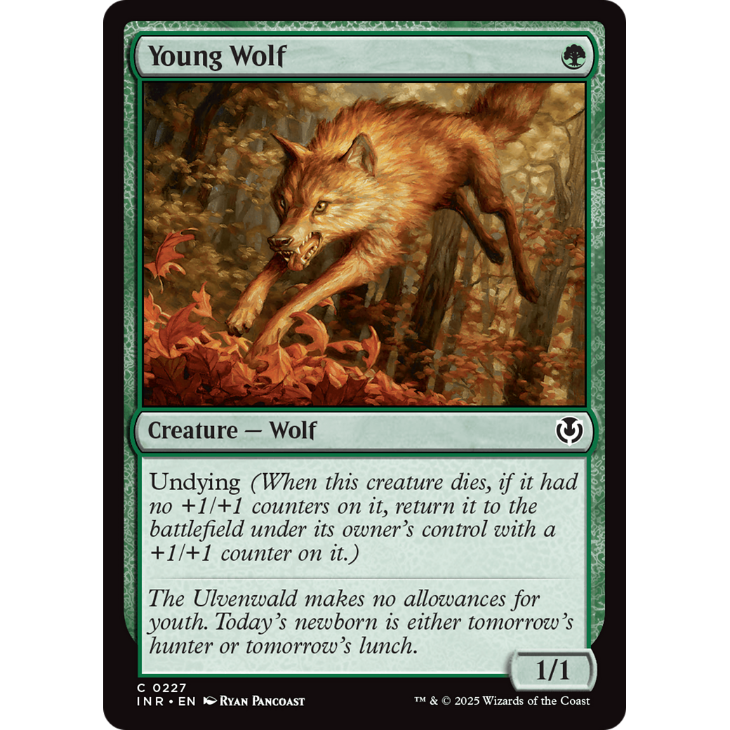 Young Wolf (INR-227) - Innistrad Remastered