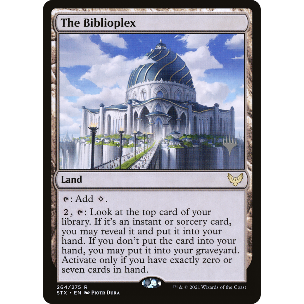 The Biblioplex (PPSTX-264) - Strixhaven: School of Mages Promos