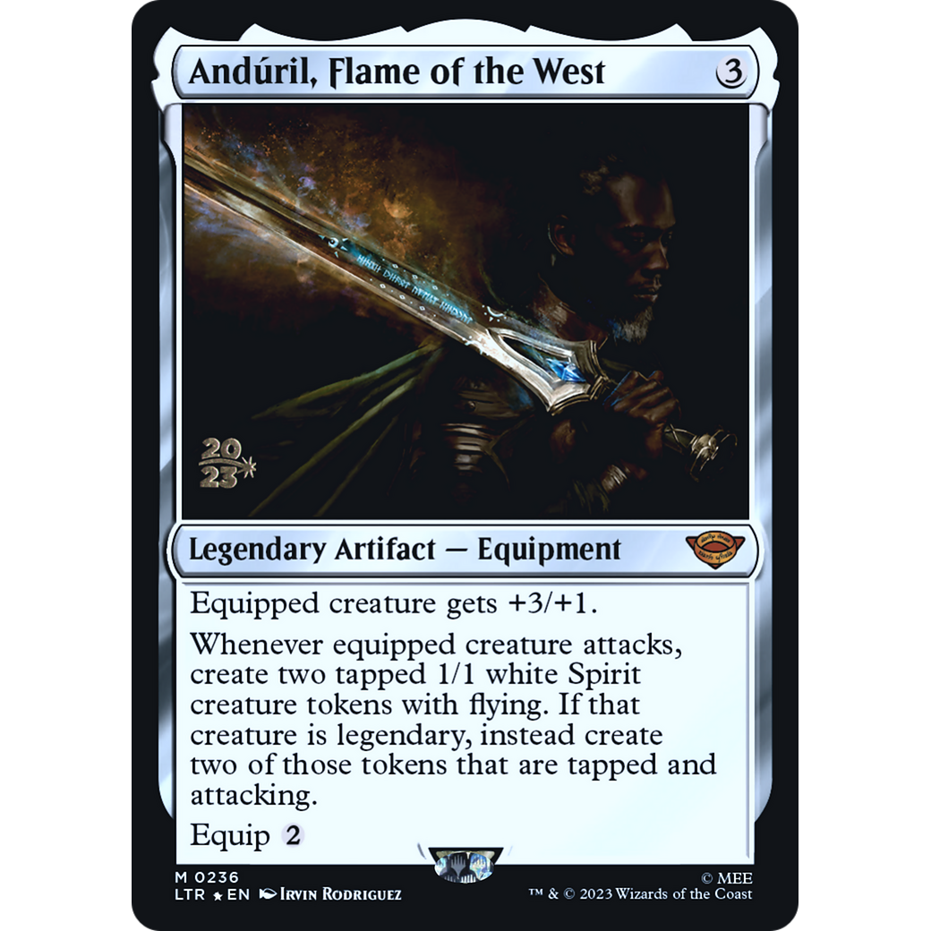 Andúril, Flame of the West (PRE-236S) - Tales of Middle-earth Promos Foil
