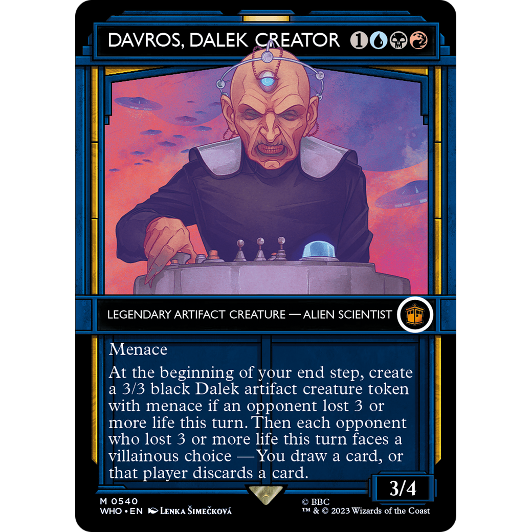 Davros, Dalek Creator (Showcase) (WHO-540) - Doctor Who: (Showcase) (Borderless)
