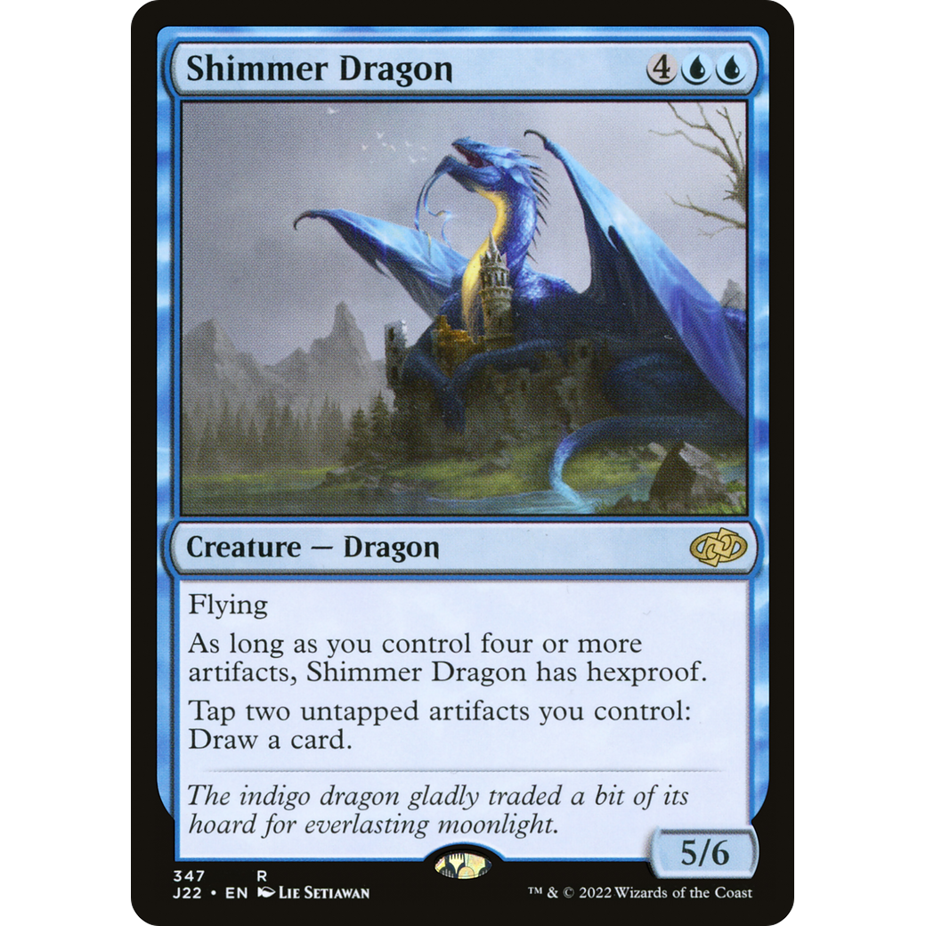 Shimmer Dragon (J22-347) - Jumpstart 2022