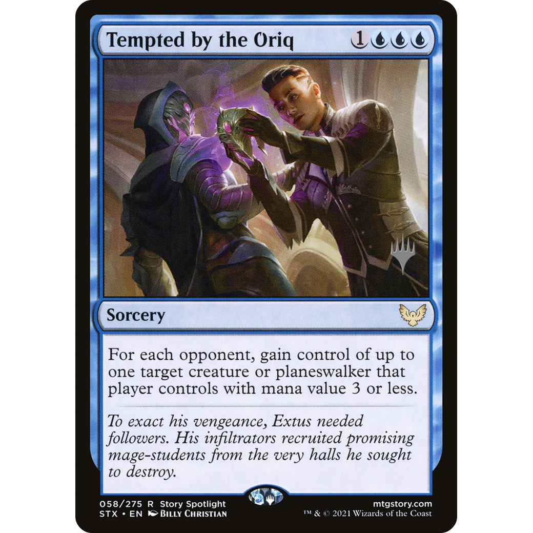 Tempted by the Oriq (PPSTX-058) - Strixhaven: School of Mages Promos Foil