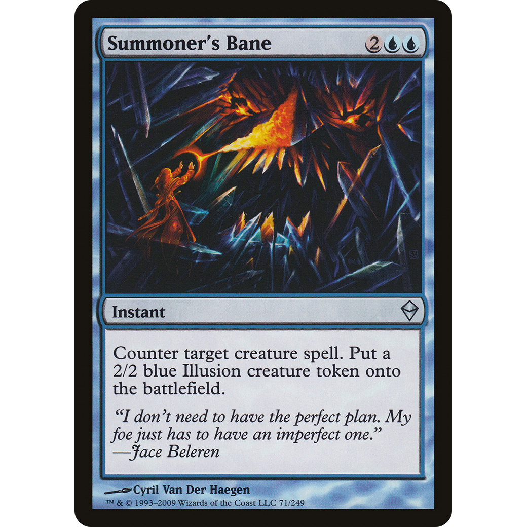 Summoner's Bane (ZEN-071) - Zendikar Foil