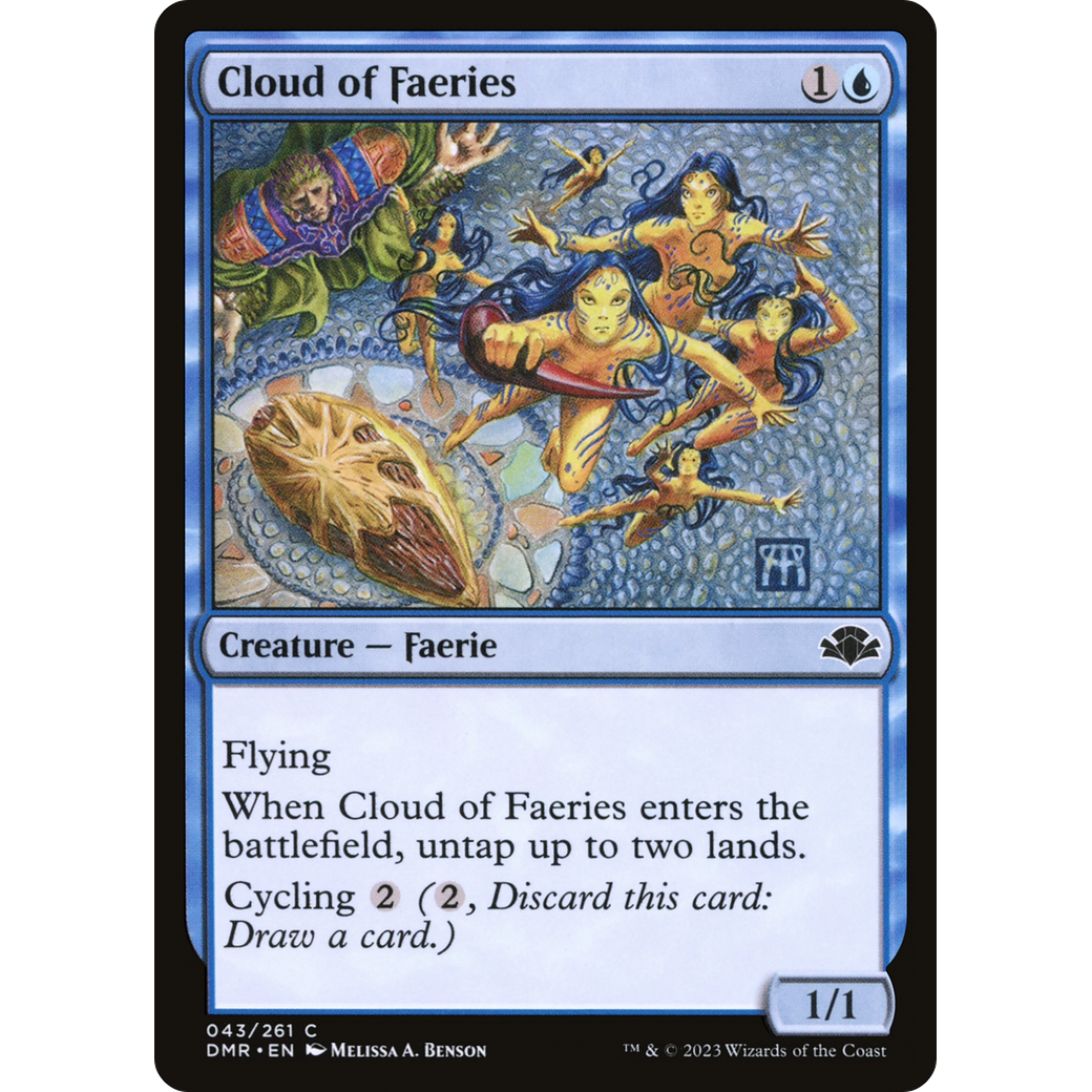 Cloud of Faeries (DMR-043) - Dominaria Remastered