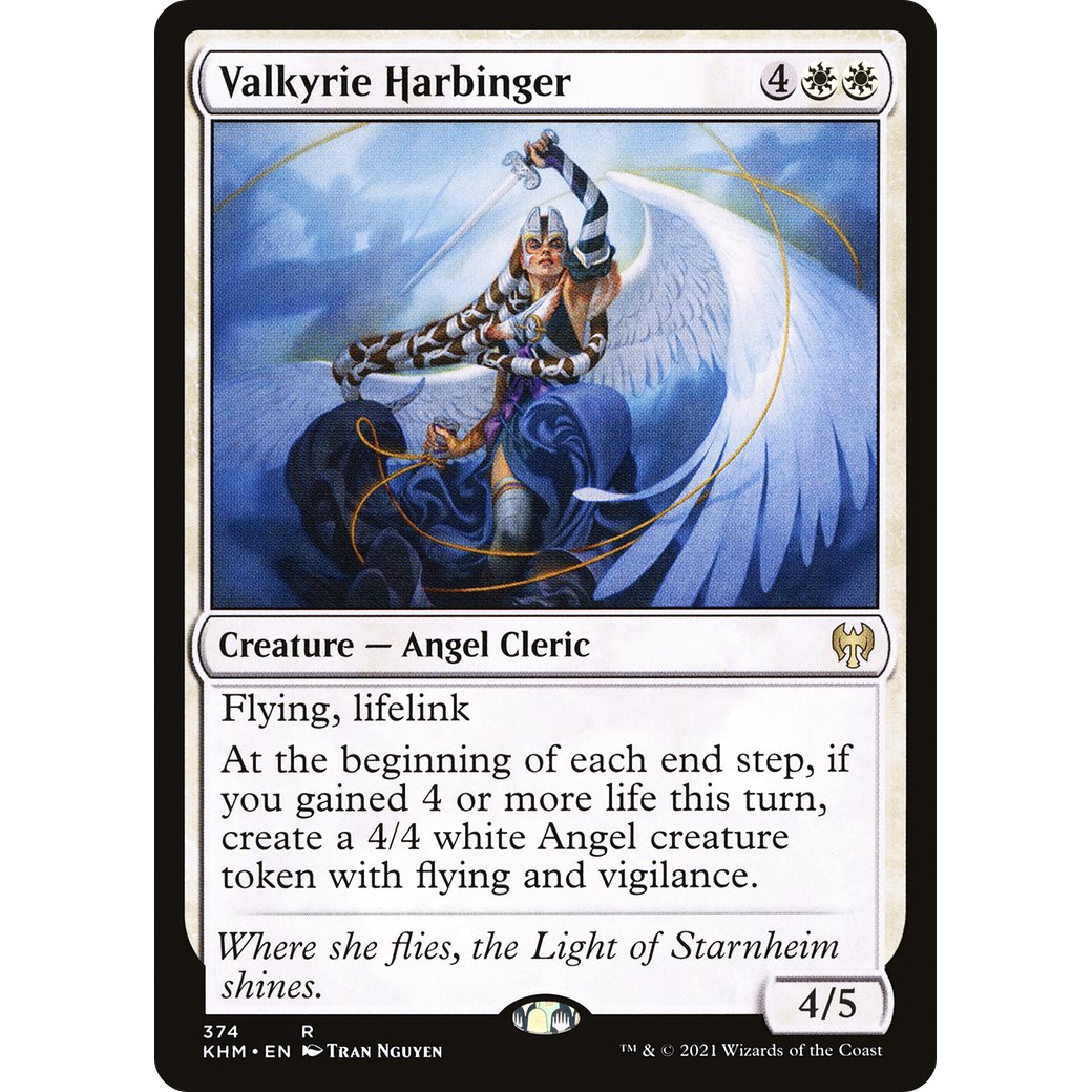 Valkyrie Harbinger (KHM-374) - Kaldheim