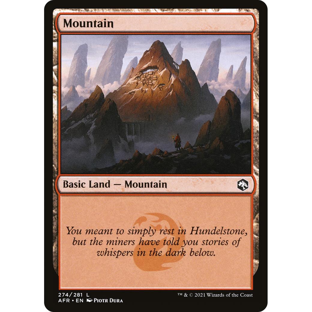 Mountain (274) (AFR-274) - Adventures in the Forgotten Realms