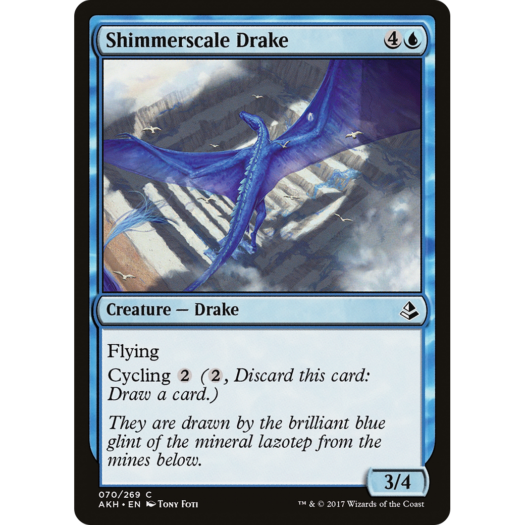 Shimmerscale Drake (AKH-070) - Amonkhet