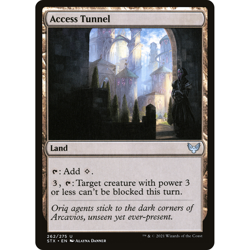 Access Tunnel (STX-262) - Strixhaven: School of Mages